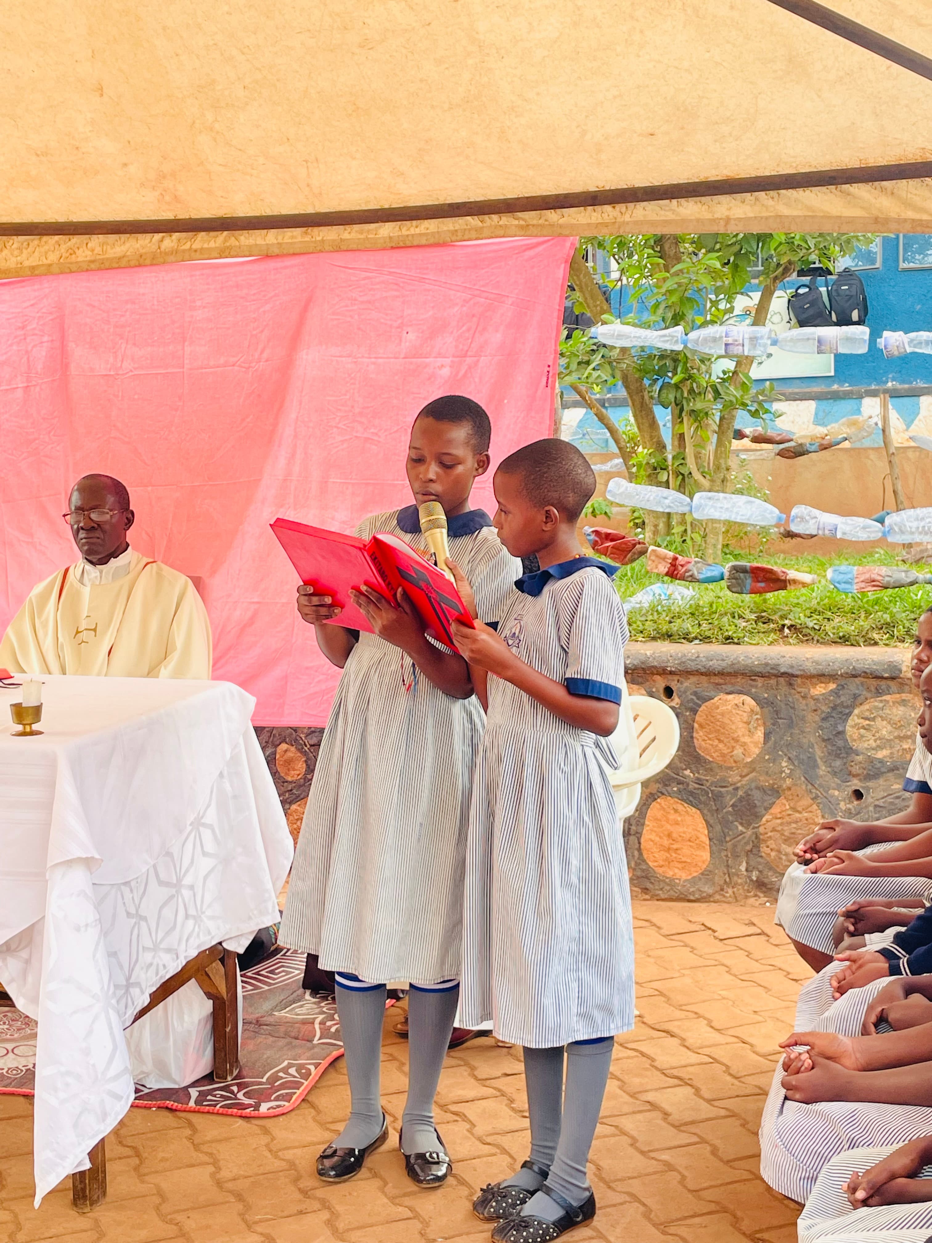 We participate in Mass every month at St Dominic